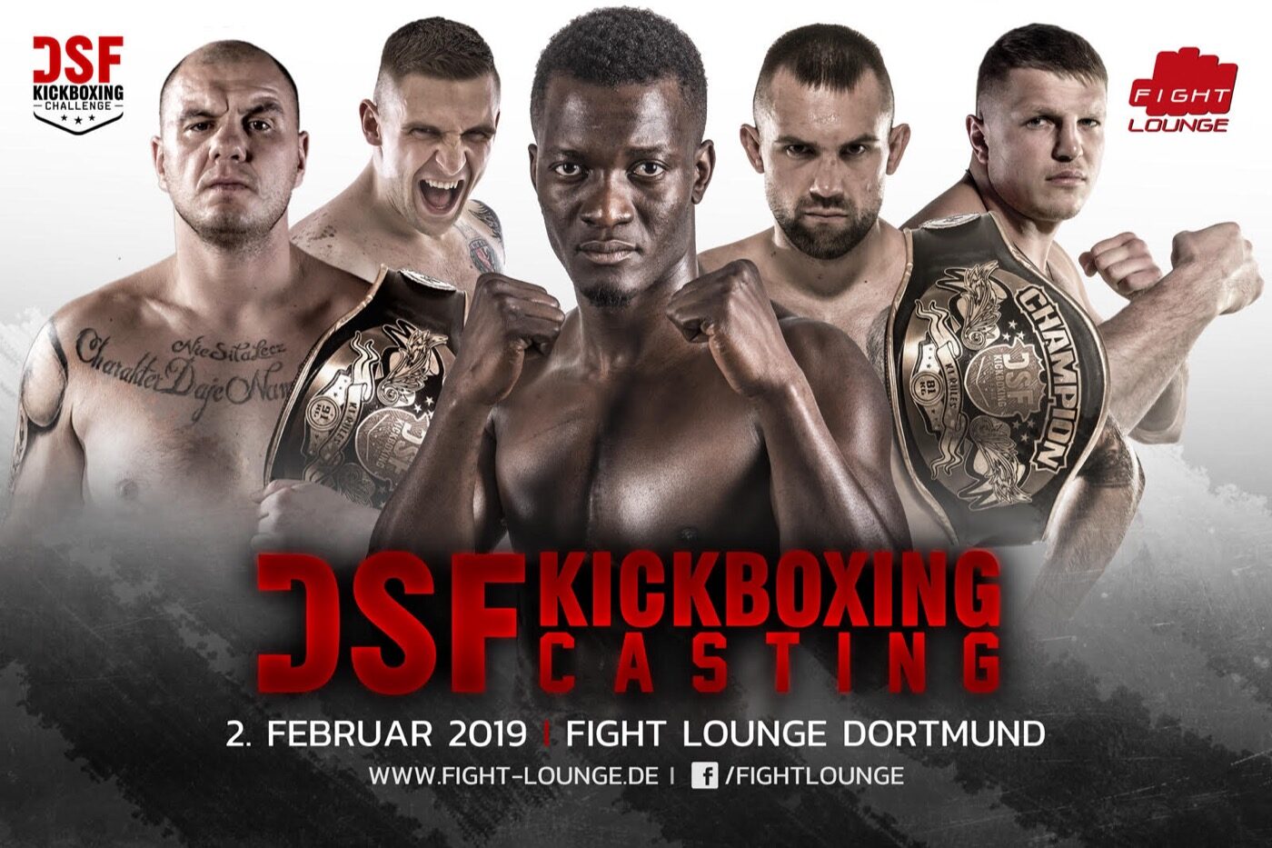 Breaking News: Casting für DSF-Kickboxing Challenge in Polen am 2.Februar 2019 in der Fight Lounge Dortmund
